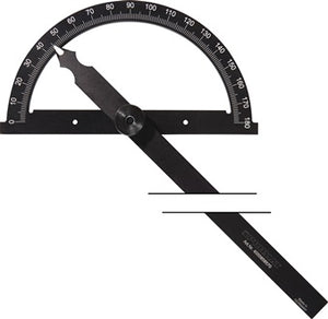 Winkelmesser Gradbogen-D.80mm Schenkel-L.120mm PROMAT