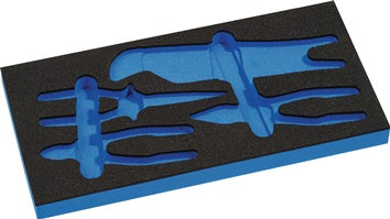 Werkzeugmodul Leereinlage 1/3-Modul 4000 871 230 4-tlg.PROMAT