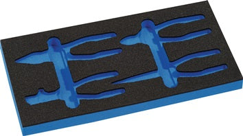 Werkzeugmodul Leereinlage 1/3-Modul 4000 871 231 4-tlg.PROMAT