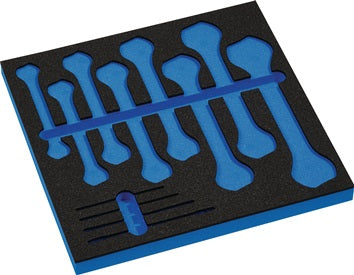 Werkzeugmodul Leereinlage 2/3-Modul 4000 871 232 12-tlg.PROMAT