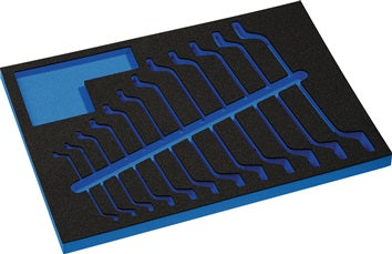 Werkzeugmodul Leereinlage 3/3-Modul 4000 871 233 12-tlg.PROMAT