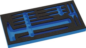 Werkzeugmodul Leereinlage 1/3-Modul 4000 871 243 11-tlg.PROMAT