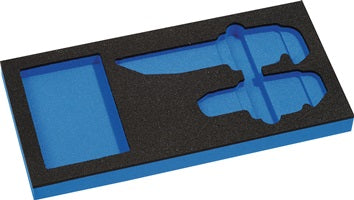 Werkzeugmodul Leereinlage 1/3-Modul 4000 871 245 18-tlg.PROMAT