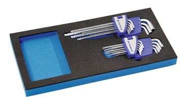 Werkzeugmodul 18-tlg.1/3-Modul SW 1 5-10mm T9-T45 PROMAT