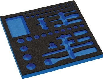 Werkzeugmodul Leereinlage 2/3-Modul 4000 871 249 55-tlg.PROMAT