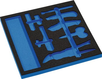 Werkzeugmodul Leereinlage 2/3-Modul 4000 871 251 12-tlg.PROMAT