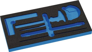 Werkzeugmodul Leereinlage 1/3-Modul 4000 871 252 6-tlg.PROMAT