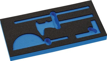 Werkzeugmodul Leereinlage 1/3-Modul 4000 871 253 4-tlg.PROMAT