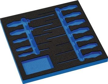 Werkzeugmodul Leereinlage 2/3-Modul 4000 871 288 12-tlg.WERA