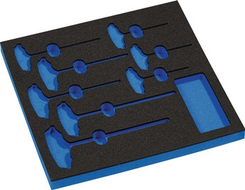 Werkzeugmodul Leereinlage 2/3-Modul 4000 871 237 8-tlg.PROMAT