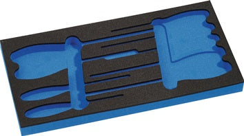 Werkzeugmodul Leereinlage 1/3-Modul 4000 871 238 9-tlg.PROMAT