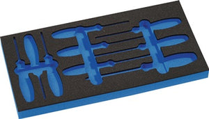 Werkzeugmodul Leereinlage 1/3-Modul 4000 871 239 9-tlg.PROMAT