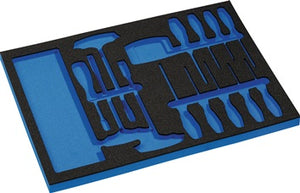 Werkzeugmodul Leereinlage 3/3-Modul 4000 871 256 37-tlg.PROMAT