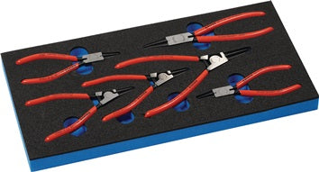 Werkzeugmodul 6-tlg.1/3-Modul Innen/Außenringe J0-2/A0-2 KNIPEX
