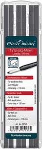 Minenset Pica BIG-Dry 12x graphit 2H trockenes HO 12 Minen/Set