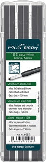 Minenset Pica BIG-Dry 12x graphit 10H STE u.Beton 12 Minen/Set