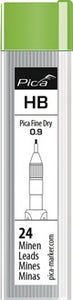 Minenset Fine Dry graphit HB 24 Minen/Set PICA
