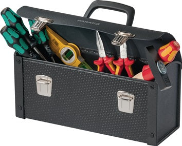 Werkzeugtasche B370xT140xH190mm 7l Kunststoff Rindsleder Con-Pearl® PARAT