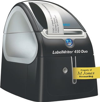 Etikettendrucker LabelWriter 450 Duo Schriftbandbreiten 6 9 12 19 24mm DYMO