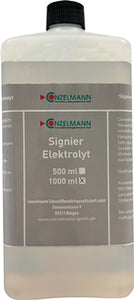 Elektrolyt Signier 1l Flasche CONZELMANN