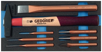 Werkzeugmodul 1500 CT1-350 8-tlg.1/3-Modul Schlagwerkzeugsatz GEDORE