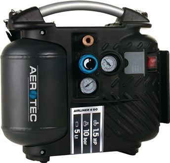 Kompressor Aerotec Airliner 5 GO 200l/min 10bar 1 1 kW 230 V 50 Hz 5l AEROTEC