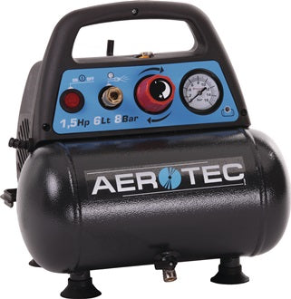 Kompressor Aerotec Airliner 6 200l/min 8bar 1 1 kW 230 V 50 Hz 6l AEROTEC