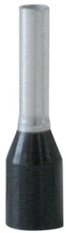 Aderendhülse L.L1/L2 14 0/8 0mm schw. m.Ku.-Kragen 1 50 (AWG 16) mm² 100St./Btl.
