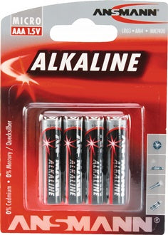 Batterie 1 5 V AAA-AM4-Micro 1200 mAh LR03 4903 4 St./Bl.ANSMANN
