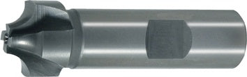 Viertelkreisprofilfräser DIN 6518B TypN R.2mm D.10mm HSS-Co Weldon