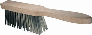 Stahldrahthandfeger L.310mm Gussstahl 4-reihig OSBORN