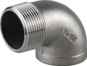 Gewindefitting 90Grad IG/AG NPS 1 Zoll