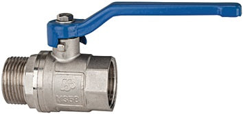 Messingkugelhahn VALVE LINE 59 61mm G 2 Zoll innen/außen DN 45mm RIEGLER