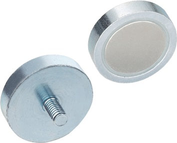 Haltemagnet GN 50.3 d1 32 ± 0 1mm d2 M 6mm Neodym Eisen Bor ND GANTER