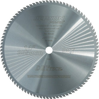 Metallkreissägeblatt 355/90Z D.355mm B.2 2mm HM Bohrungs-D.25 4mm Z.90 JEPSON