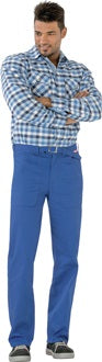 Bundhose BW 290 Gr.48 kornblau PLANAM