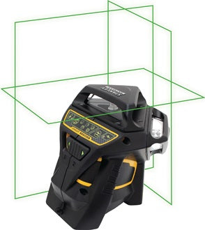 Multilinienlaser FatMax­® X3G 35 (60m m.Empfänger)m ± 3 mm/10m STANLEY