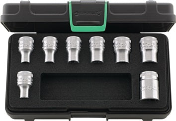 Steckschlüsselsatz 50TX/8 8-tlg.1/2 Zoll f.Außen-TORX®-Schrauben STAHLWILLE