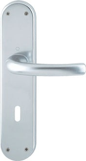 Renovationsgarnitur Tôkyô 1710/3334 Alu.F1 OB 4-KT.8mm Entf.72mm HOPPE