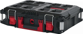 Koffer PACKOUT™ L410xB560xH170mm Polymer schwarz-rot MILWAUKEE