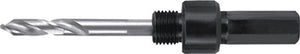 Aufnahmehalter 11mm 6-kant m.Führungsbohrer Bi-Metall Lochsägen HSS D.14-30mm