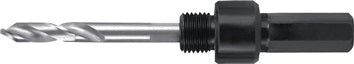 Aufnahmehalter 11mm 6-kant m.Führungsbohrer Bi-Metall Lochsägen HSS D.14-30mm