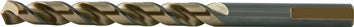 Spiralbohrer D.5 5mm HSSE-Co 5 Dreiflächenschaft 5xD re.Spiral-L.57mm 10 St.RUKO