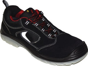 Sicherheitsschuh EASY STEP Gr.46 schwarz S1P SRC ESD EN20345 Leder NITRAS