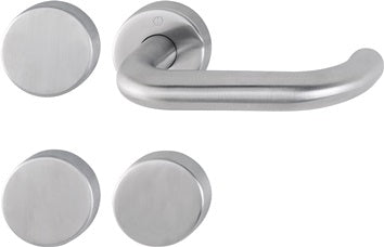 FS-Garnitur Paris FS-E138/42H/42HS VA F69 -/D TS 40-65mm UG/bl.rd.DIN L/R HOPPE