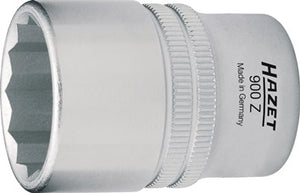 Steckschlüsseleinsatz 900Z-19 1/2 Zoll 12-kant SW 19mm L.38mm HAZET