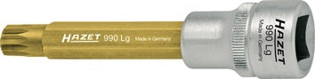 Steckschlüsseleinsatz 990LG-8 1/2 Zoll Innen-Vielzahn M8 L.100mm HAZET
