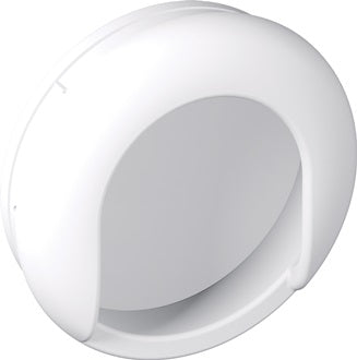 Einlassmuschel 535MLB PA ma 98 signalweiß L.75mm B.75mm HEWI