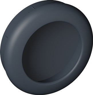 Einlassmuschel 538 MLB PA ma 92 grau L.90mm B.90mm HEWI