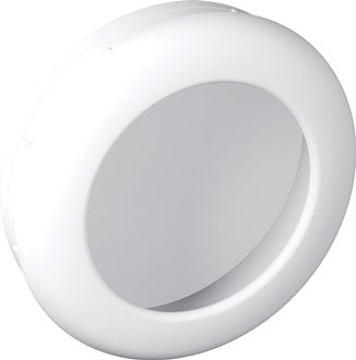 Einlassmuschel 538 MLB PA ma 98 signalweiß L.90mm B.90mm HEWI